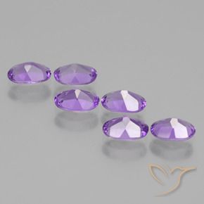 2.50克拉天然紫水晶，椭圆形，VVS-VS