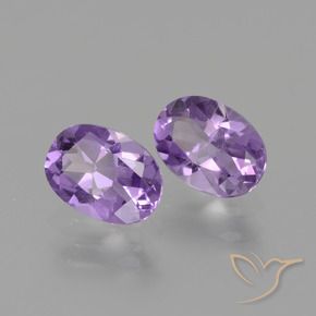 1.38克拉天然紫水晶，椭圆形，VVS-VS