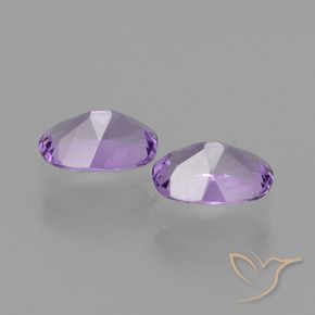 1.38克拉天然紫水晶，椭圆形，VVS-VS