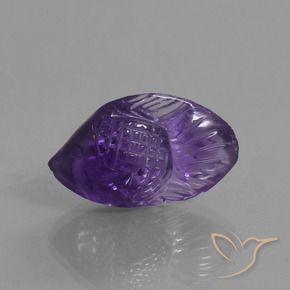 10.52克拉天然紫水晶，花式切割，透明