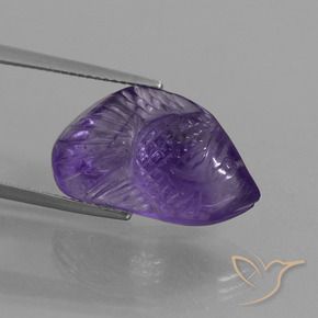 10.58克拉天然紫水晶，花式切割，透明