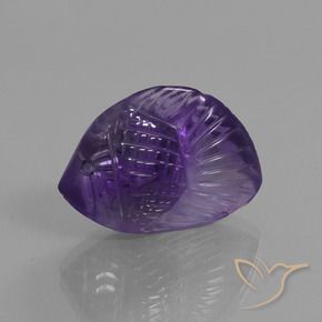 12.56克拉天然紫水晶，花式切割，透明