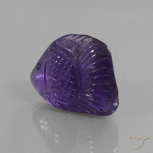 22.17克拉天然紫水晶，花式切割，透明