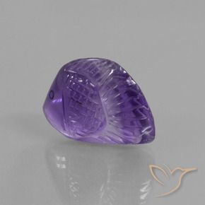 15.38克拉天然紫水晶，花式切割，透明