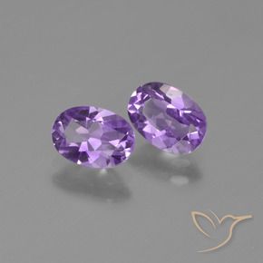 1.43克拉天然紫水晶，椭圆形，VVS-VS