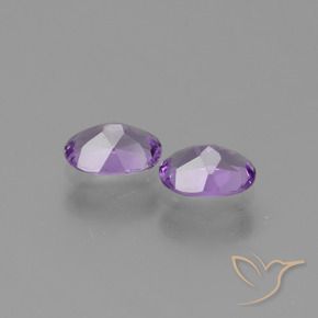 1.36克拉天然紫水晶，椭圆形，VVS-VS