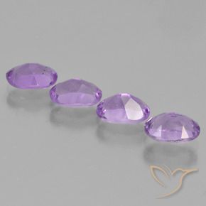3.00克拉天然紫水晶，椭圆形，VS