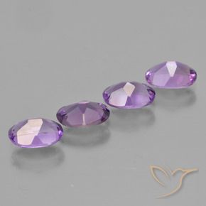 2.71克拉天然紫水晶，椭圆形，VS