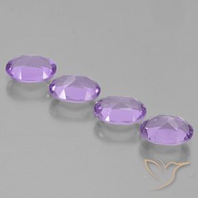 2.82克拉天然紫水晶，椭圆形，VS