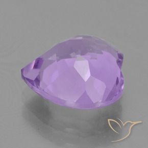 3.05克拉天然紫水晶，心形，VVS-VS