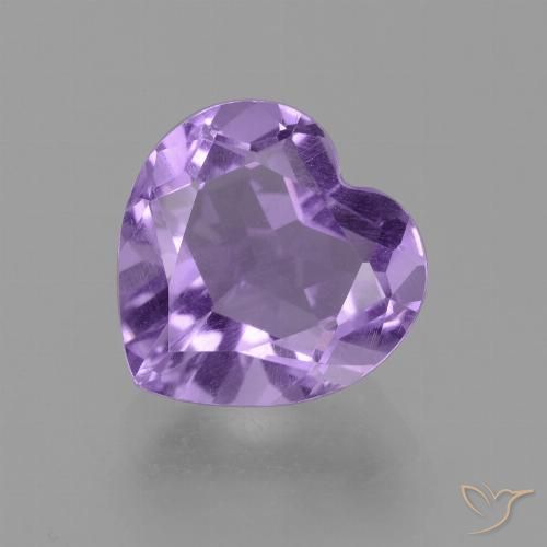 3.13克拉天然紫水晶，心形，VS