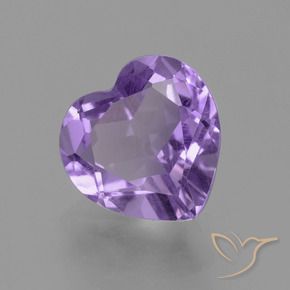 3.13克拉天然紫水晶，心形，VS