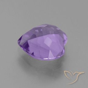 3.13克拉天然紫水晶，心形，VS