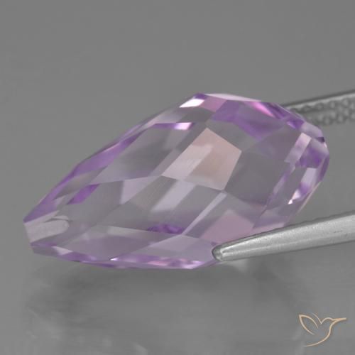 11.48克拉天然紫水晶，泪滴形，VS