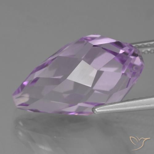 11.68克拉天然紫水晶，泪滴形，VVS-VS