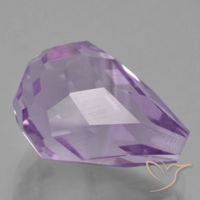 4.95克拉天然紫水晶，泪滴形，VS
