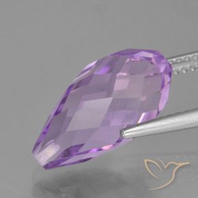 6.76克拉天然紫水晶，泪滴形，VS