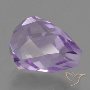 3.32克拉天然紫水晶，泪滴形，VS