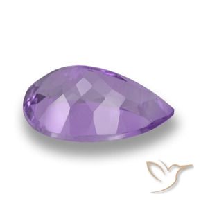 5.41克拉天然紫水晶，梨形，VVS