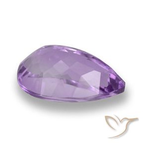 6.11克拉天然紫水晶，梨形，VVS
