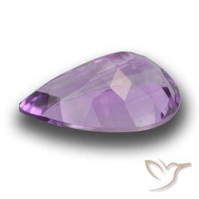 4.98克拉天然紫水晶，梨形，VVS-VS