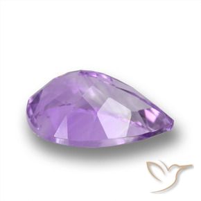 5.30克拉天然紫水晶，梨形，VS