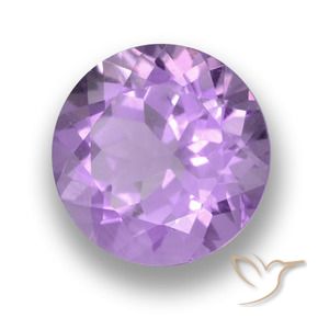 4.40克拉天然紫水晶，圆形的，VVS-VS