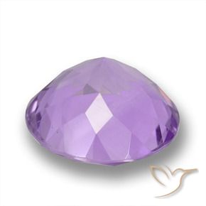 3.94克拉天然紫水晶，圆形的，VVS