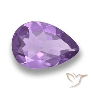 3.30克拉天然紫水晶，梨形，VVS