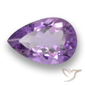 4.64克拉天然紫水晶，梨形，VVS-VS