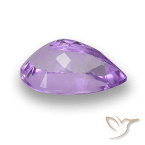 6.29克拉天然紫水晶，梨形，VVS