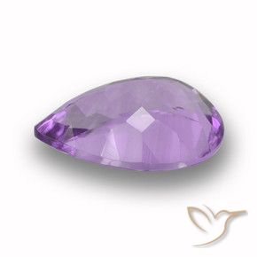 4.91克拉天然紫水晶，梨形，VVS-VS