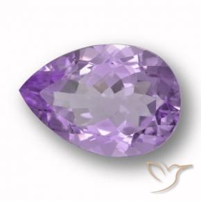 5.32克拉天然紫水晶，梨形，VVS-VS