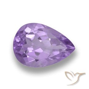 3.79克拉天然紫水晶，梨形，VVS