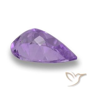 2.84克拉天然紫水晶，梨形，VVS-VS