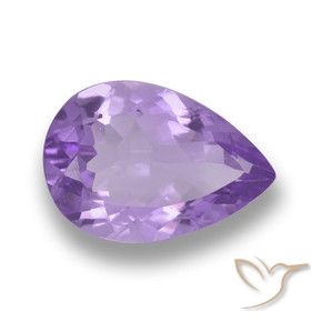 4.96克拉天然紫水晶，梨形，VVS-VS