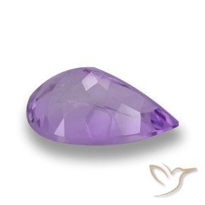 4.94克拉天然紫水晶，梨形，VVS