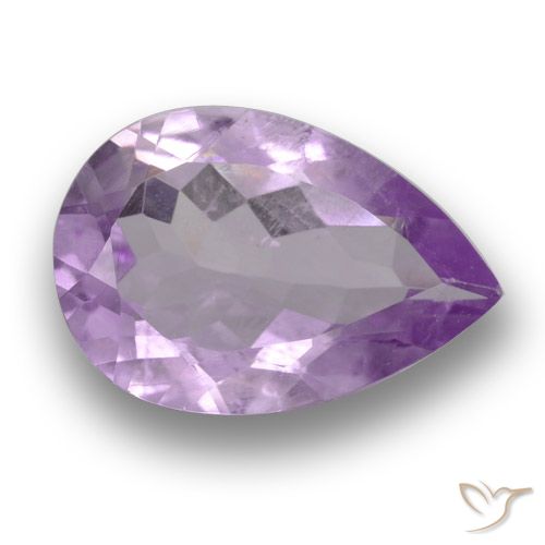 3.13ct 天然 粉红色鸢尾紫 紫水晶, 梨形, VS