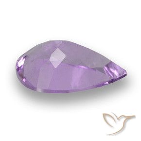 2.93克拉天然紫水晶，梨形，VS