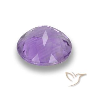 3.16克拉天然紫水晶，圆形的，VVS-VS