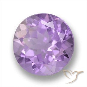 3.27克拉天然紫水晶，圆形的，VVS