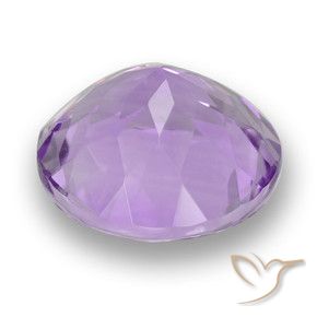 3.41克拉天然紫水晶，圆形的，VVS