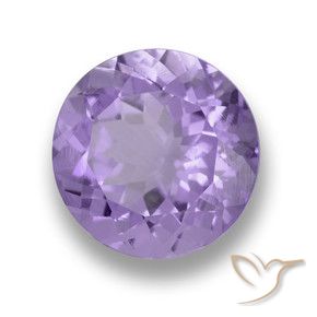 3.20克拉天然紫水晶，圆形的，VVS