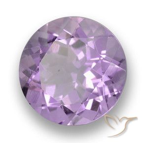 3.23克拉天然紫水晶，圆形的，VS