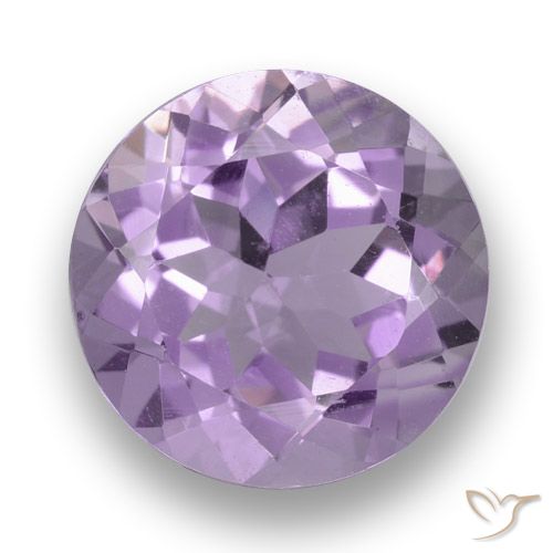 3.31ct 天然 中紫粉色 紫水晶, 圆形的, VVS