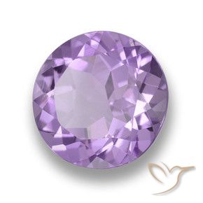 3.29克拉天然紫水晶，圆形的，VVS