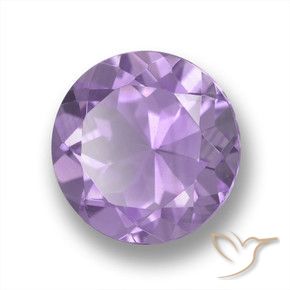 3.24克拉天然紫水晶，圆形的，VVS