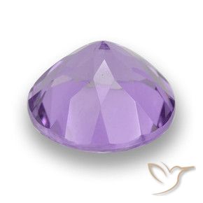 2.54克拉天然紫水晶，圆形的，VVS