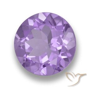 3.36克拉天然紫水晶，圆形的，VVS
