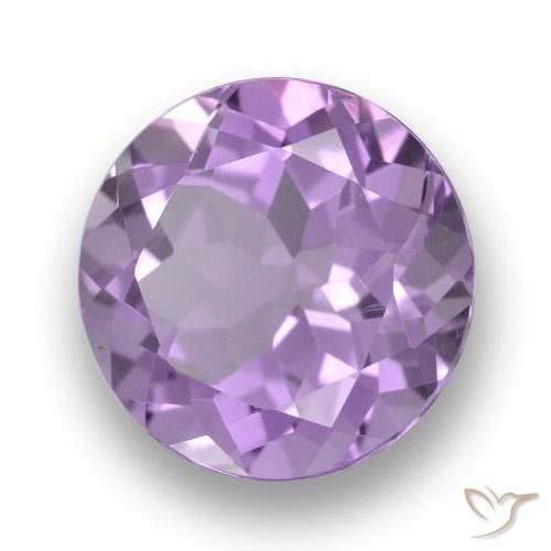3.47克拉天然紫水晶，圆形的，VVS